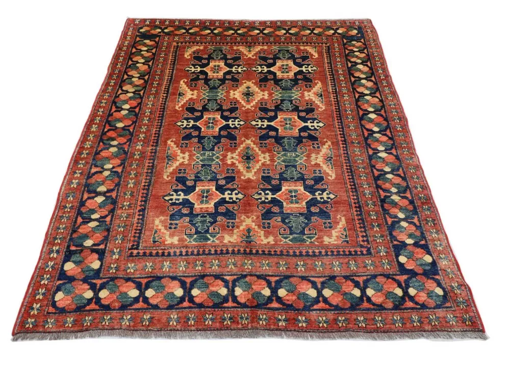 Ziegler Teppich 223 x 190 cm - rot