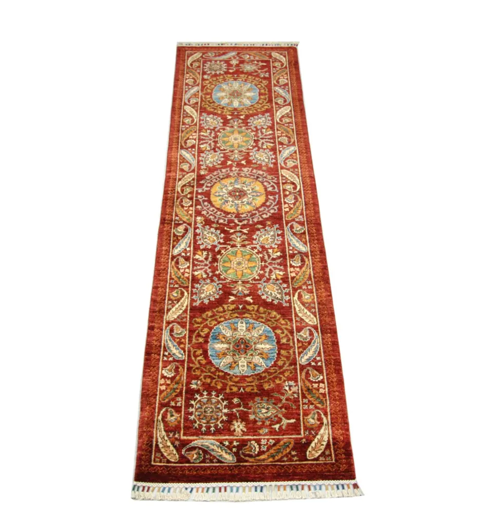 Ziegler Teppich 306 x 79 cm - rot