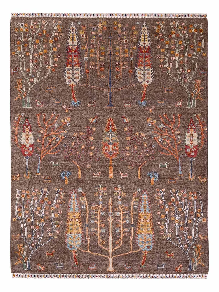 Ziegler Teppich - Ariana - 230 x 167 cm - dunkelbeige