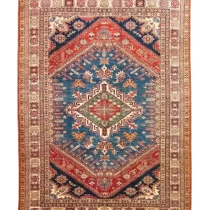 Ziegler Teppich - Kazak 292 x 206 cm - blau