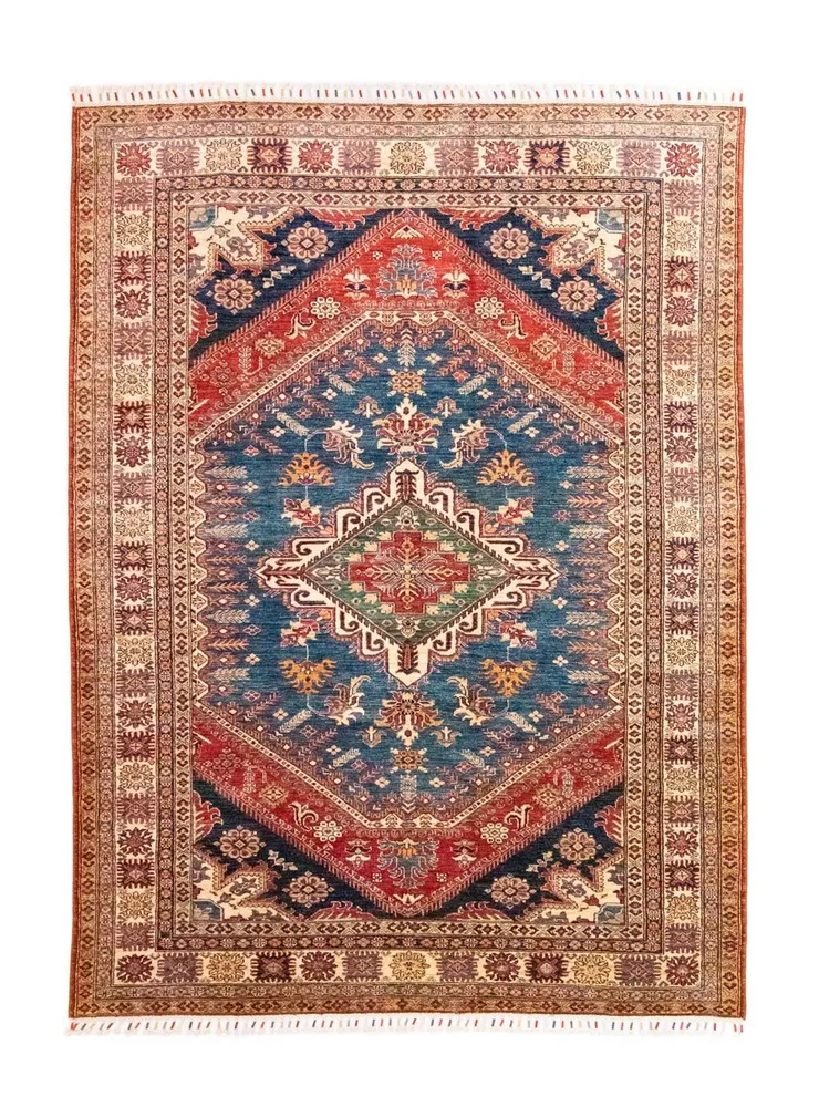 Ziegler Teppich - Kazak 292 x 206 cm - blau