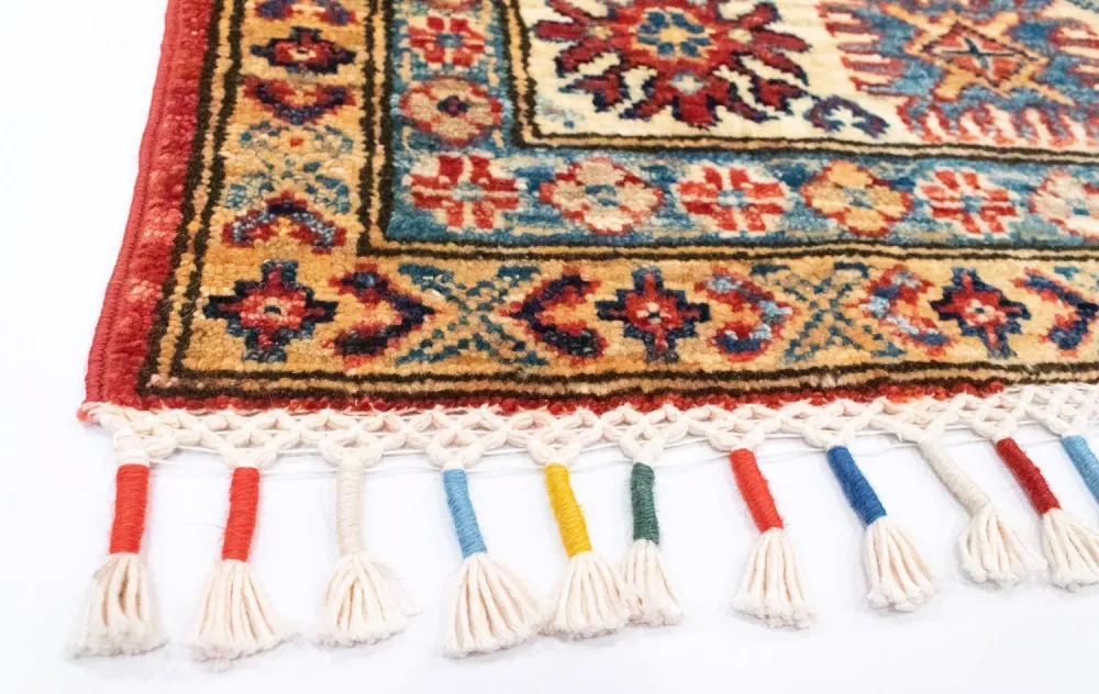 Ziegler Teppich - Kazak 292 x 206 cm - blau