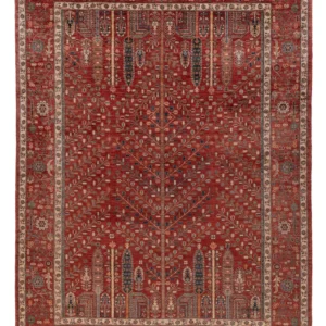 Ziegler Teppich - Kazak - 297 x 220 cm - rot