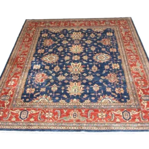 Ziegler Teppich - Kazak 303 x 246 cm - blau