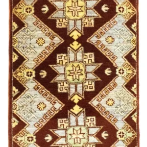 Ziegler Teppich - Modern 83 x 57 cm - rot