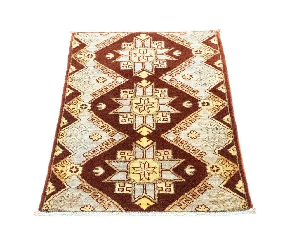 Ziegler Teppich - Modern 83 x 57 cm - rot