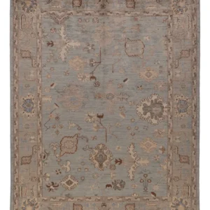 Ziegler Teppich - Usak - 200 x 153 cm - hellblau