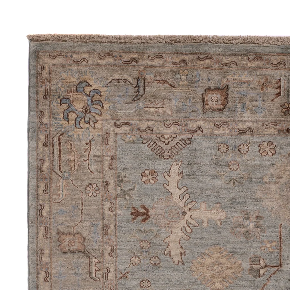 Ziegler Teppich - Usak - 200 x 153 cm - hellblau