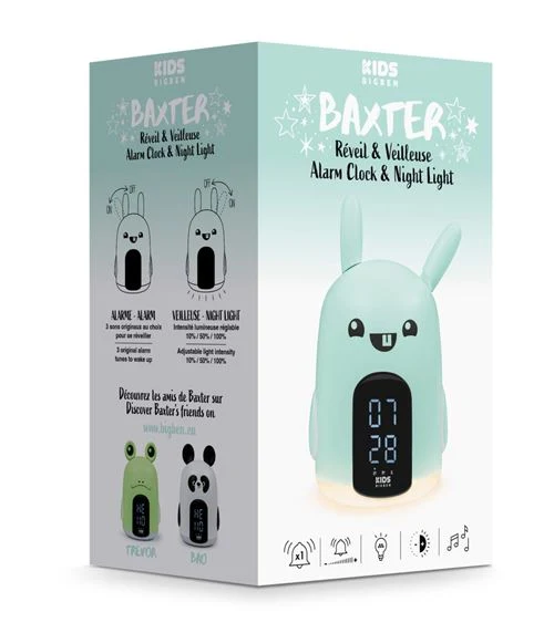 Despertador Big Ben Coelho com Iluminação Noturna LED