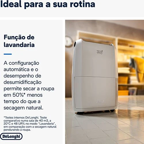 Desumidificador DeLonghi Tasciugo AriaDry Múltiplo DDSX225 | 25L/dia