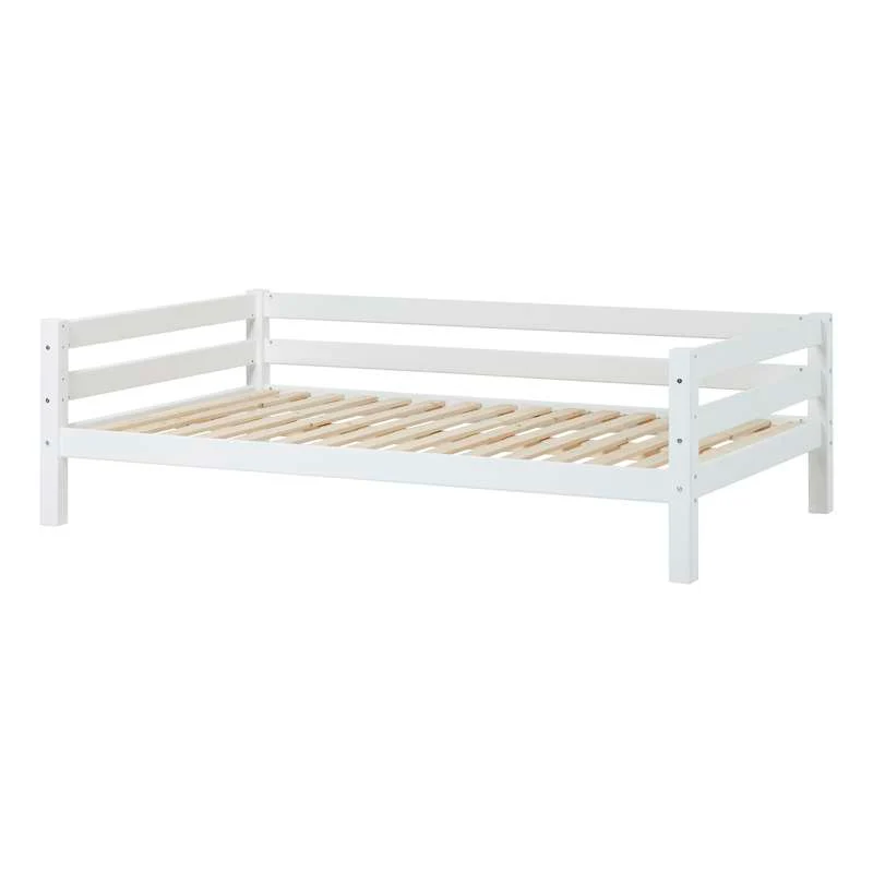 Lençol de Elástico Hoppekids ECO Luxuoso - Cama júnior - 120x200 cm. - Branco