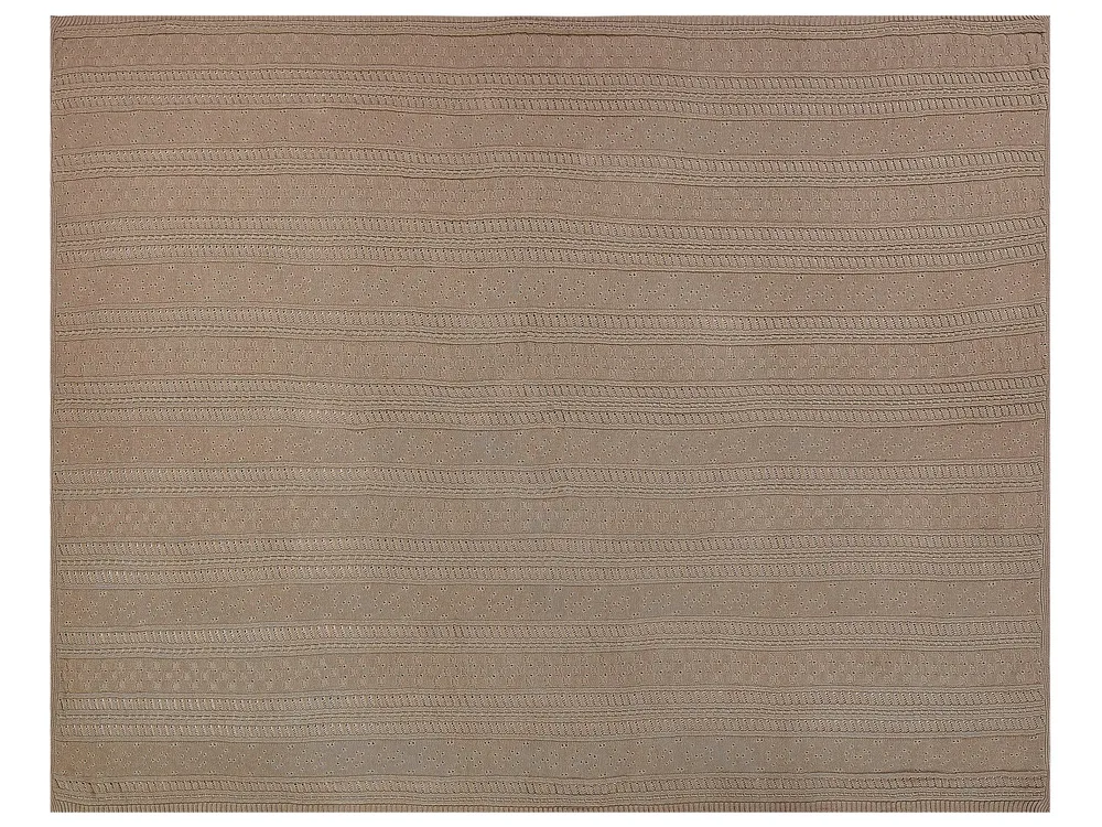 Certificado Oeko-Tex Colcha DAULET Algodão 150 x 200 cm Castanho