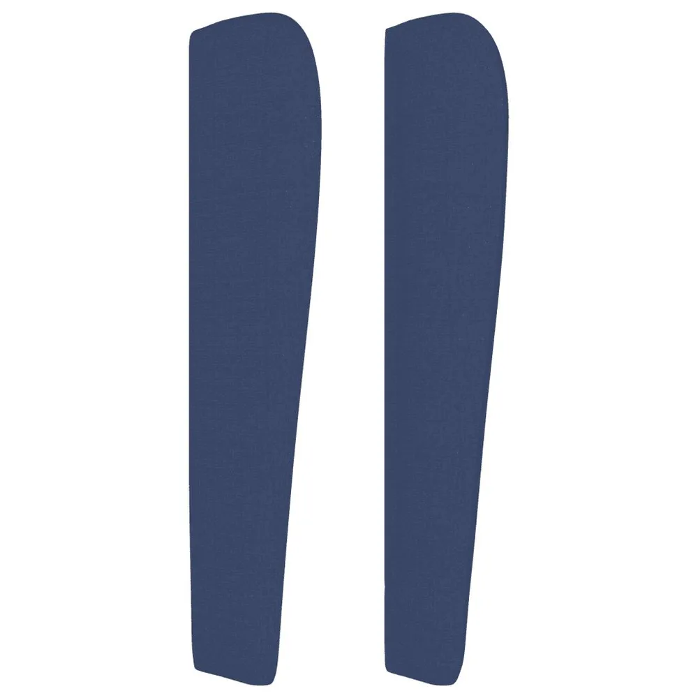 Cama com molasemcolchão 160x200 cm tecido azul | Envio Rápido