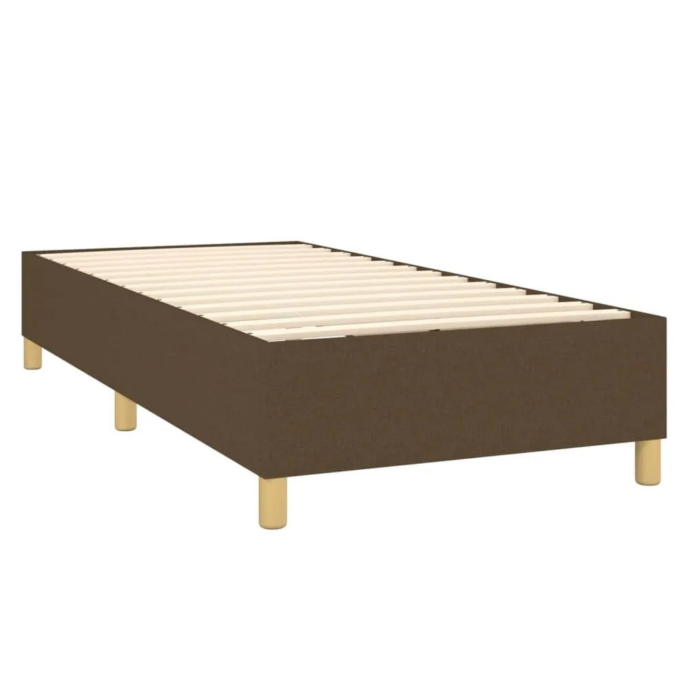 Colcha de Inverno de Pluma Cama com molasemcolchão 90x190 cm tecido castanho-escuro