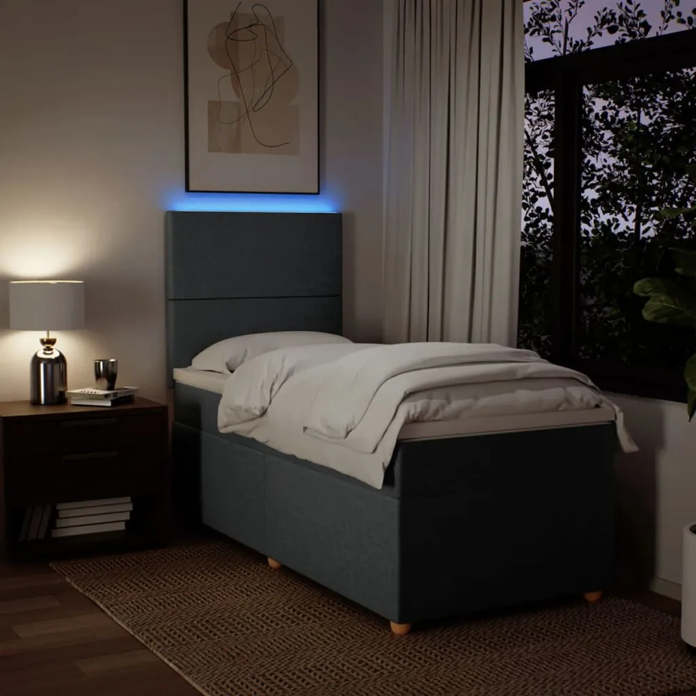 Colcha de Inverno de Pluma Cama com molasemcolchão 90x200 cm tecido cinzento-escuro