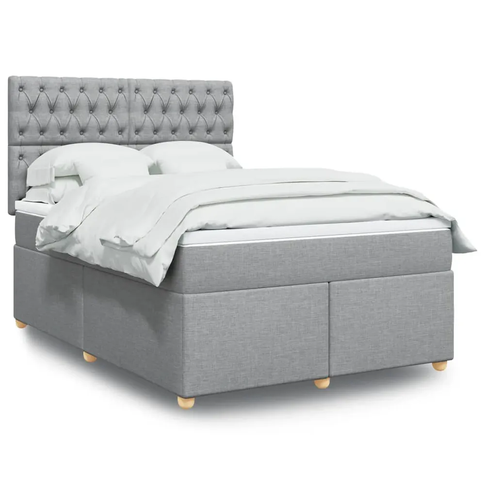 Colcha Leve de Pluma Cama com molasemcolchão 140x200 cm tecido cinzento-claro