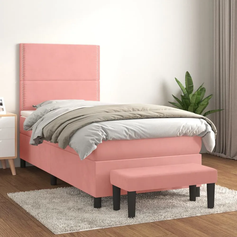 Colcha Leve de Pluma Cama com molasemcolchão 90x200 cm veludo rosa