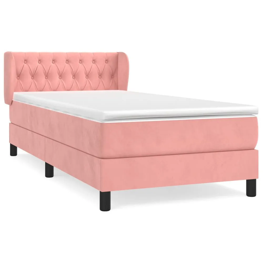 Colcha de Pluma Natural Cama com molasemcolchão 90x200 cm veludo rosa