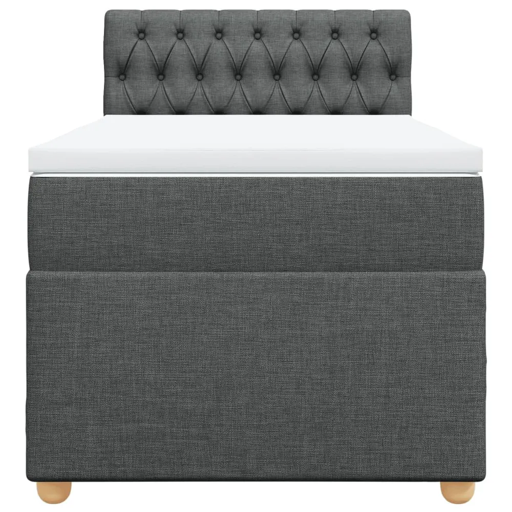 Colcha de Pluma Natural Cama com molasemcolchão 90x200 cm tecido cinzento-escuro