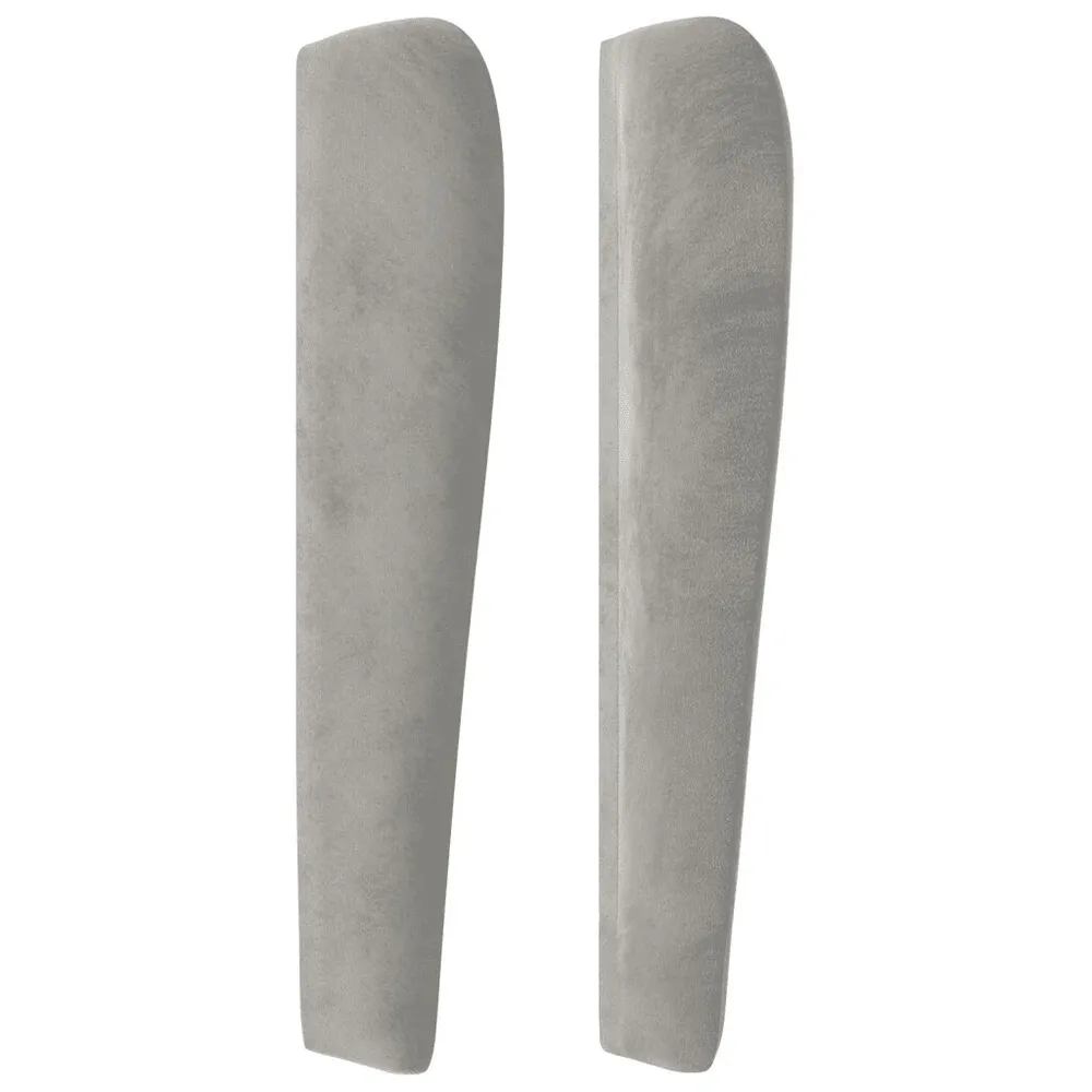 Edredão de Pluma Branca Cama com molasemcolchão 90x190 cm veludo cinza-claro