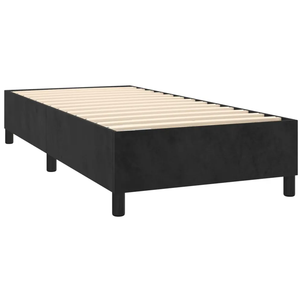 Edredão de Pluma Branca Cama com molasemcolchão 80x200 cm veludo preto