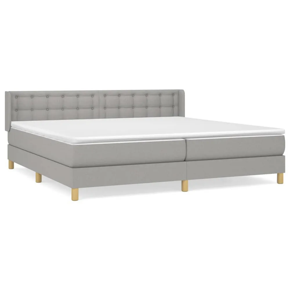 Edredão de Pluma Branca Cama com molasemcolchão 200x200 cm tecido cinza-claro