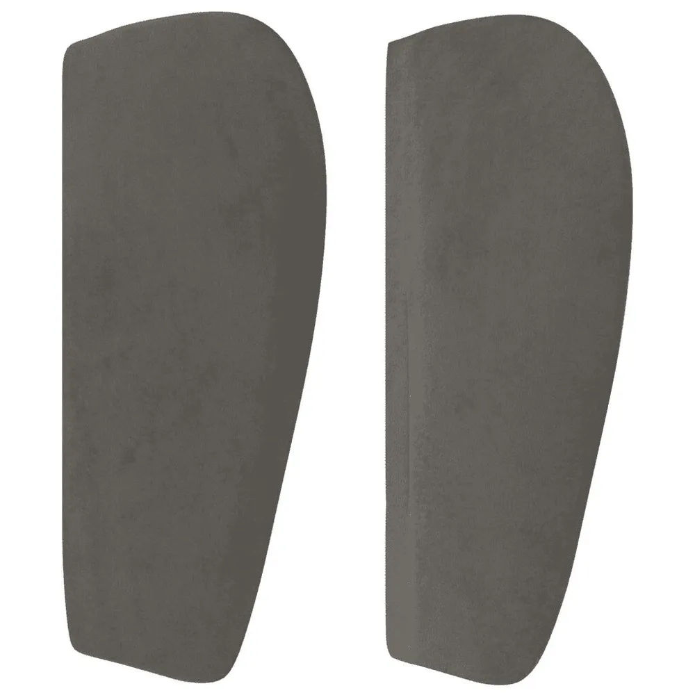 Edredão de Pluma Branca Cama com molasemcolchão 100x200 cm veludo cinza-escuro