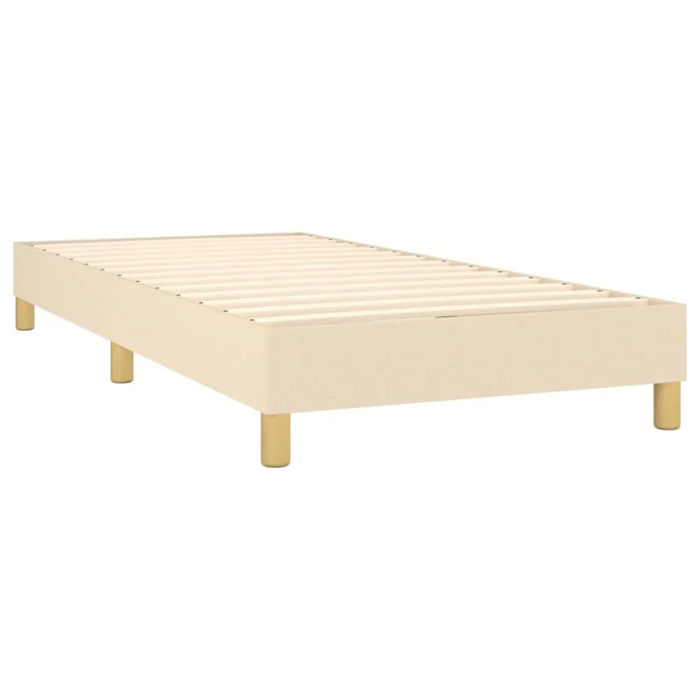 Edredão de Pluma de Ganso Cama com molasemcolchão 100x200 cm tecido cor creme