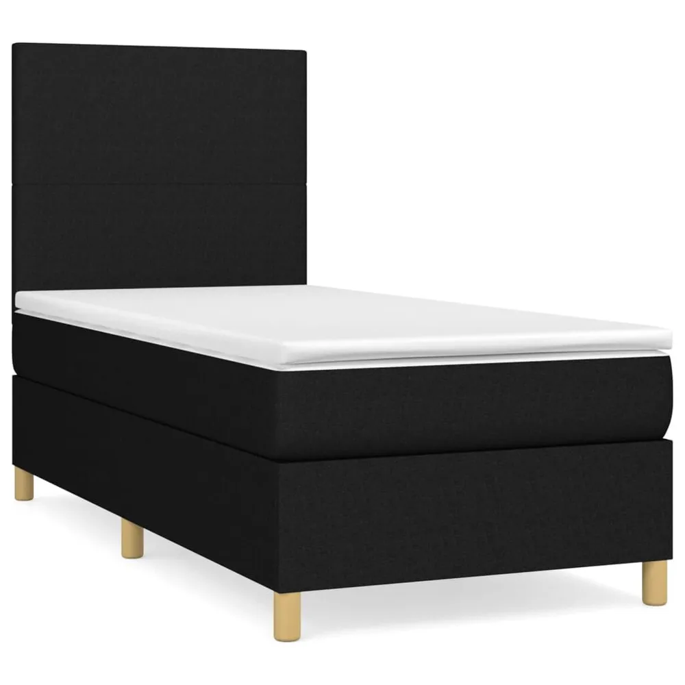 Edredão Térmico de Pluma Cama com molasemcolchão 90x190 cm tecido preto