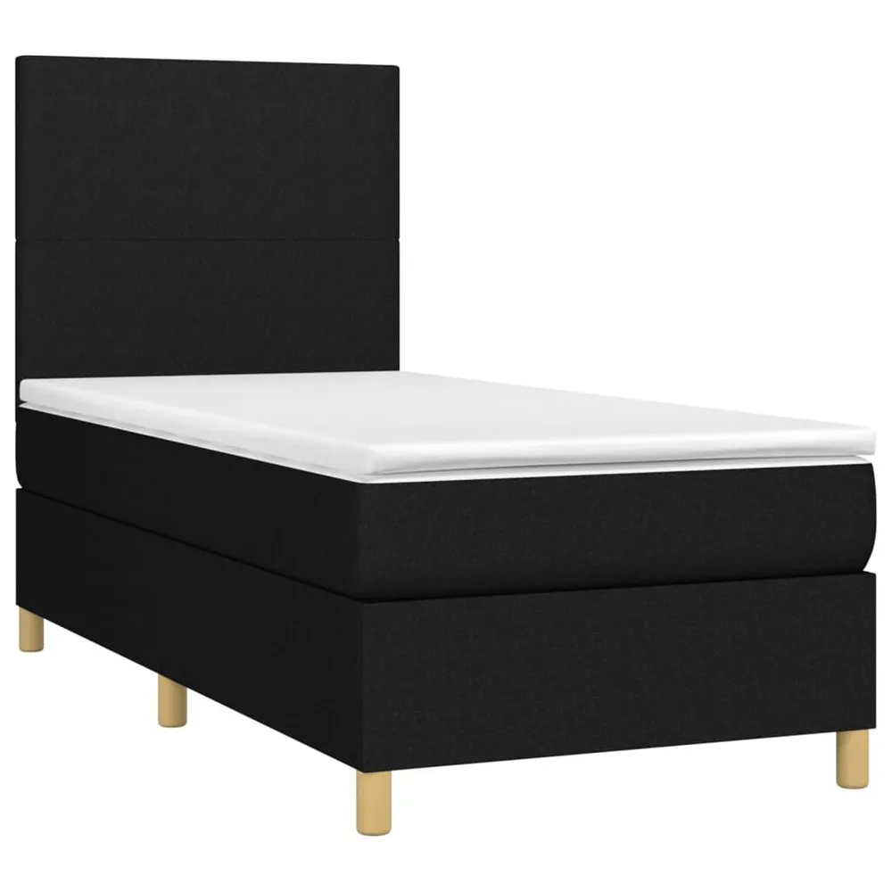 Edredão Térmico de Pluma Cama com molasemcolchão 90x190 cm tecido preto