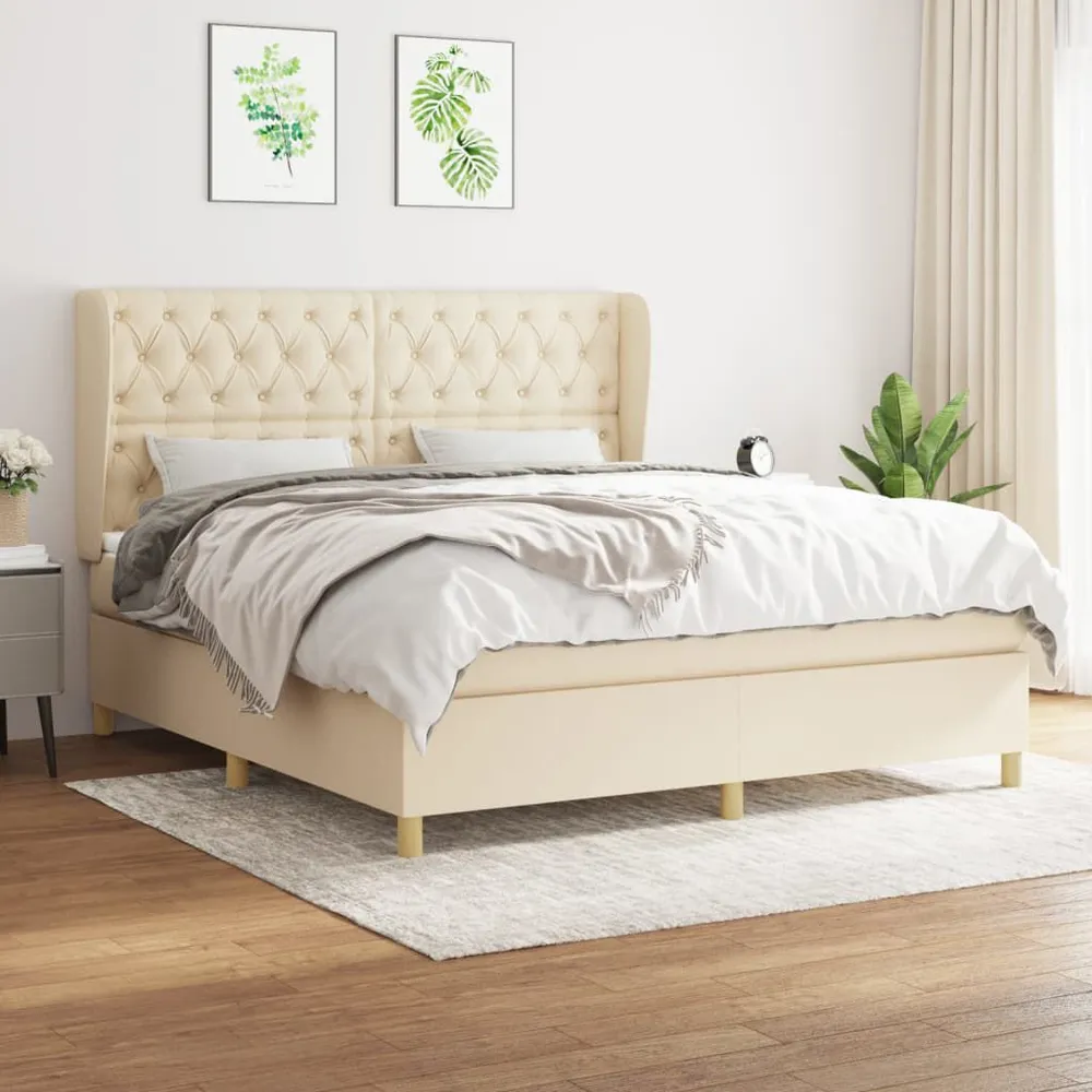 Edredão Térmico de Pluma Cama com molasemcolchão 160x200 cm tecido cor creme