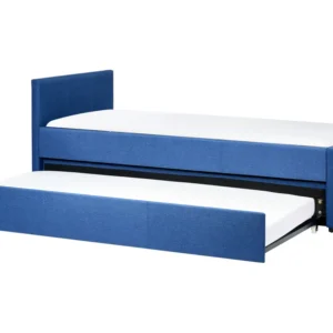 Fabric EU Single Trundle Bed Azul MARMANDE