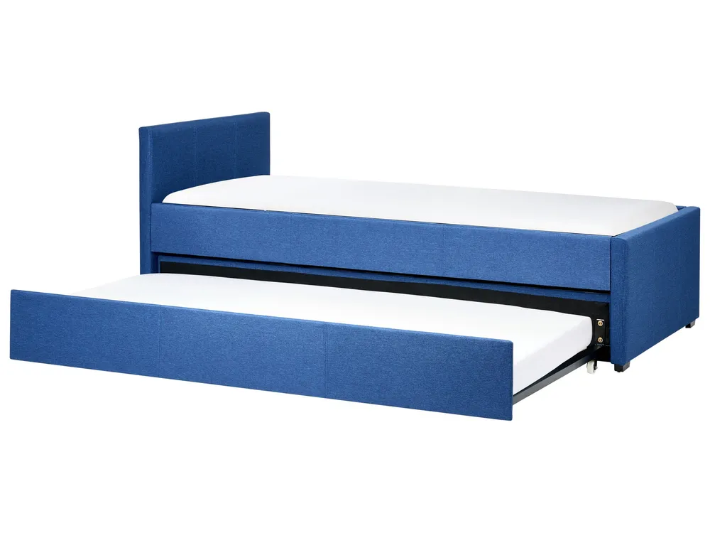 Fabric EU Single Trundle Bed Azul MARMANDE