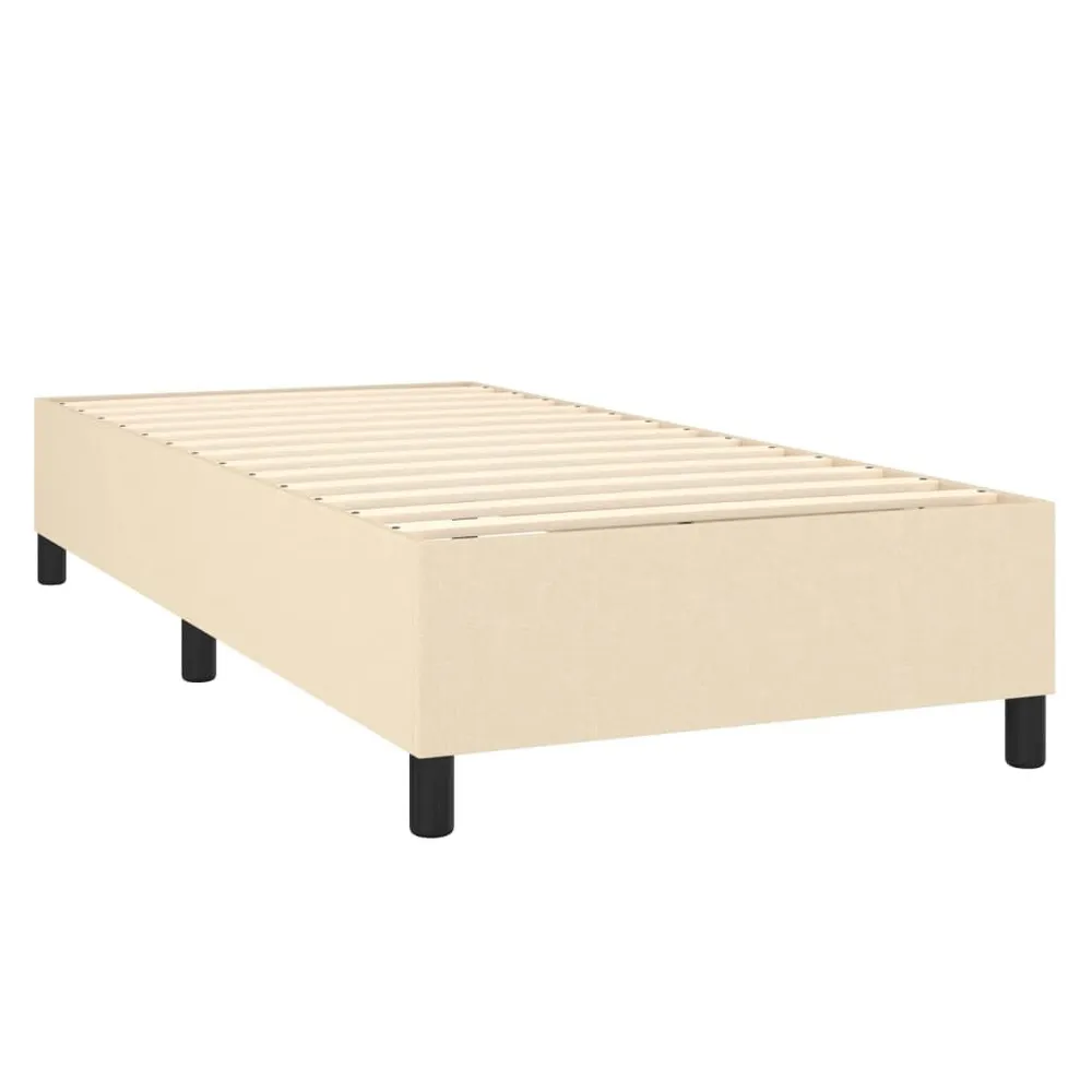Premium Algodão Egípcio Cama com molasemcolchão 90x190 cm tecido cor creme