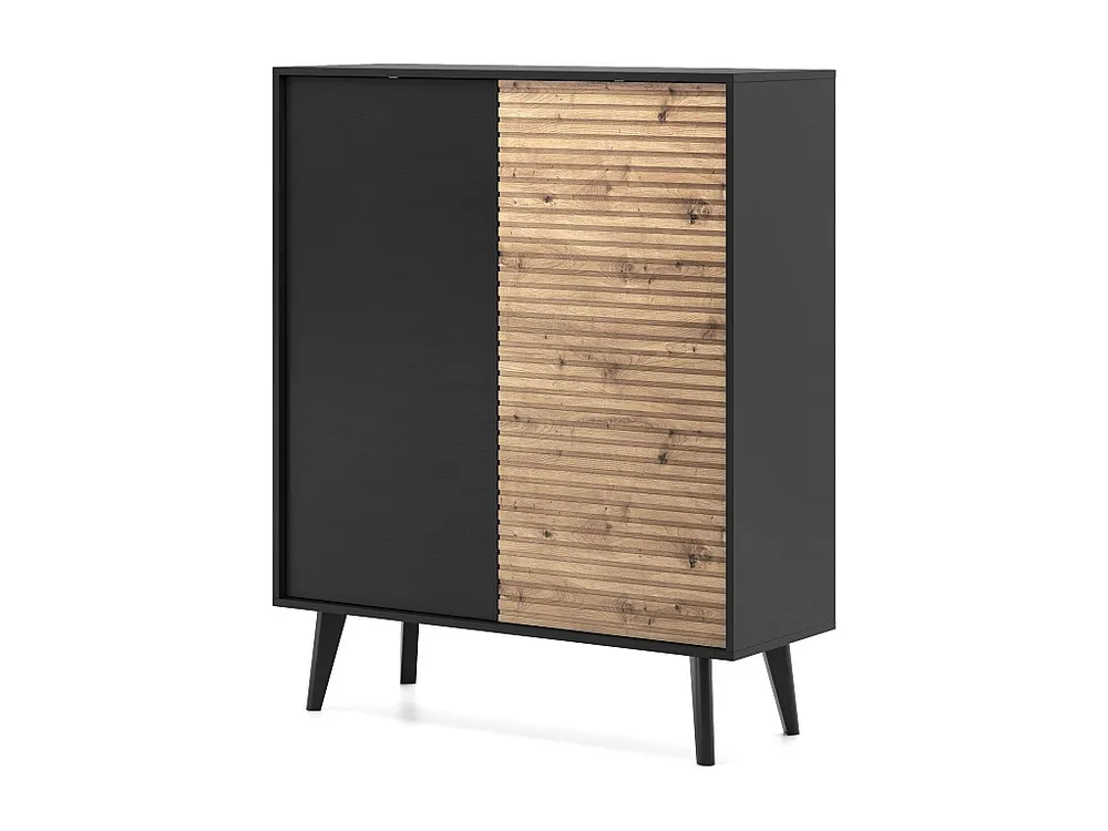 Aparador WILLOW SB104 2D 104x39x125 Preto