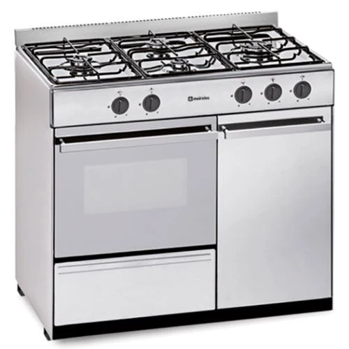 Fogão Meireles N 920 X NAT ST | 82x88x54.5 cm | Porta-Garrafas | 4 Bocas | | ço inoxidável