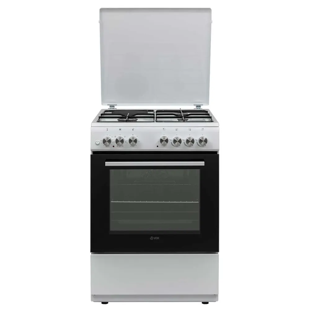 Fogão Misto VOX GTR6315W | 4 Queimadores, Forno Elétrico, 69L