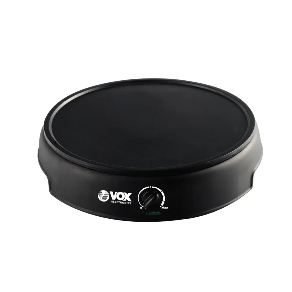 Máquina de Crepes VOX PK611 | 31cm, 1000W, Antiaderente
