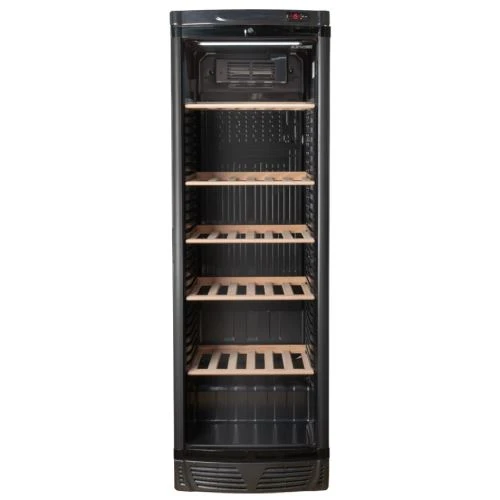 Cave de Vinho Jocel JAG003447 | 184x59,5x64 cm | 100 Garrafas | D | Preto