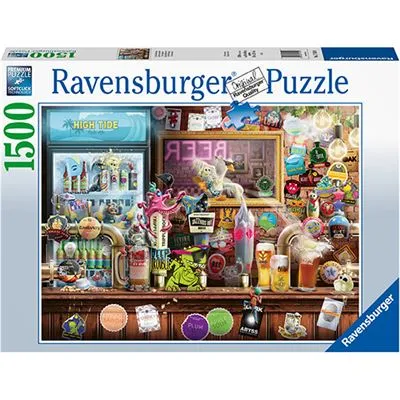 Hidrómetro e Termômetro Puzzle Cerveja Artesanal - 1500 Peças - Ravensburger