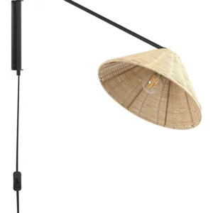 Rattan Wall Lamp Autêntico PALENA