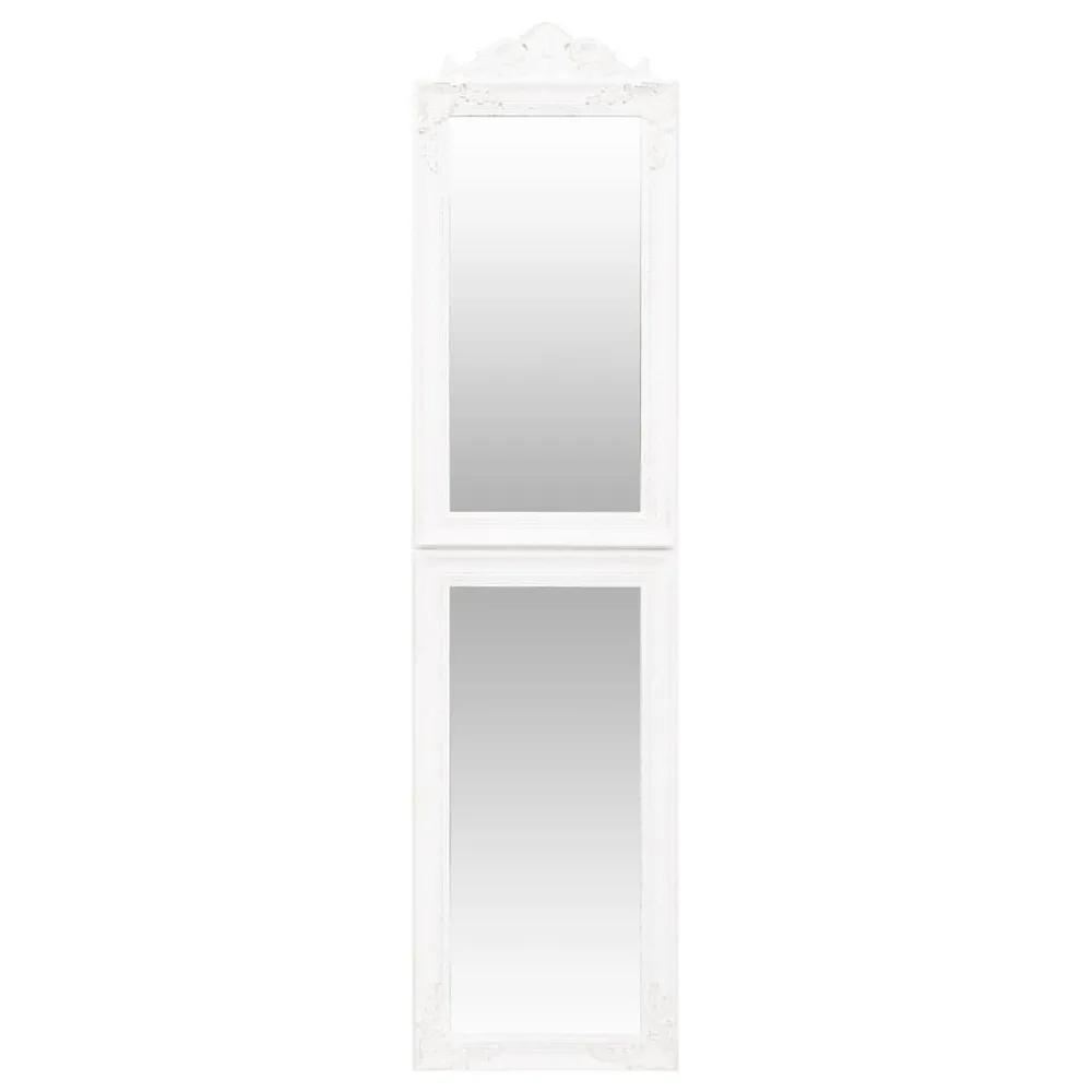 Espelho de pé 40x160 cm branco para Corredor ou Hall