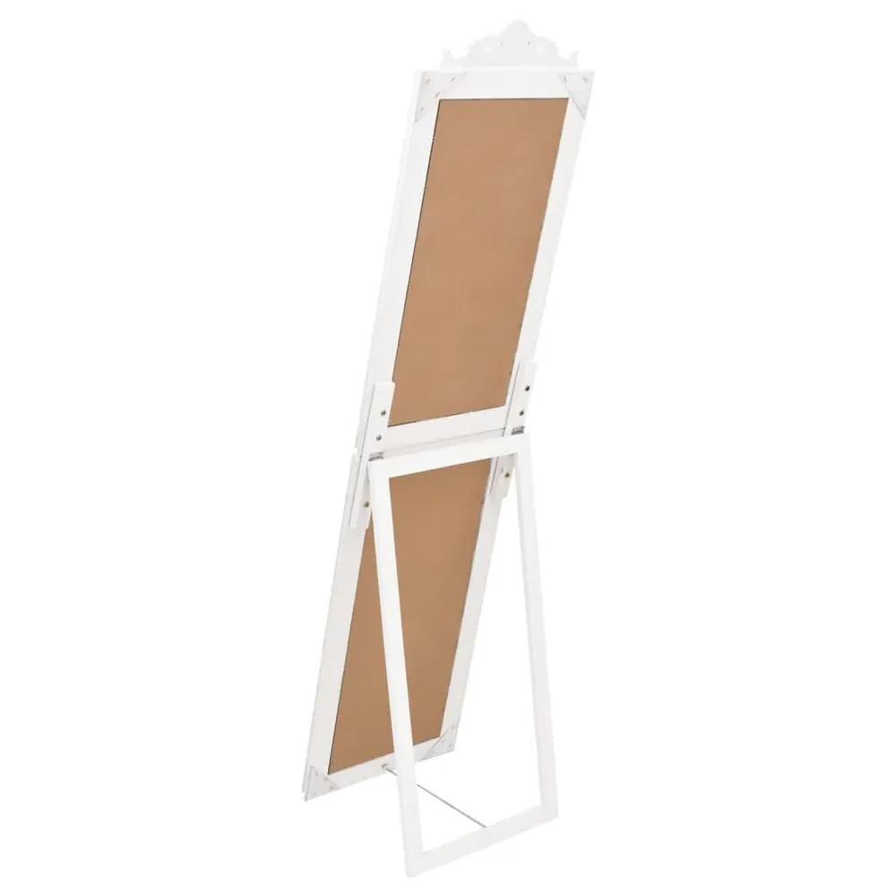 Espelho de pé 40x160 cm branco para Corredor ou Hall