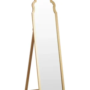 Espelho de pé dourado 40 x 150 cm CHATILLON Ângulo Ajustável