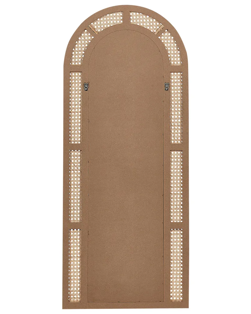 Espelho Convexo Decorativo Wall Mirror FRANEY Rattan Genuíno