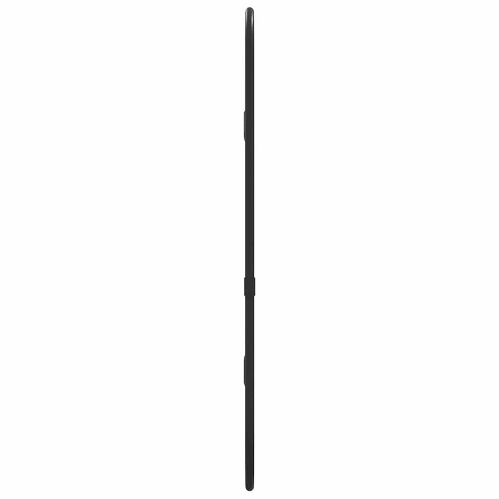 Espelho de parede 40x15 cm oval preto Aumento 5x | Maquilhagem