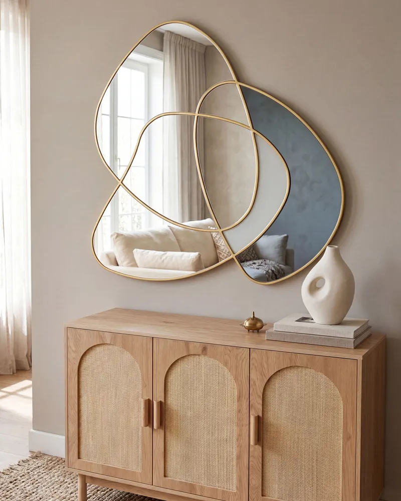 Premium Decor Espelho TAILLY Dourado