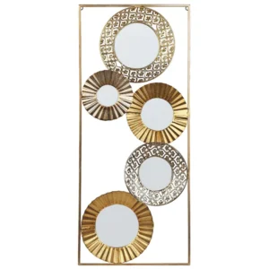 Wall Décor Mirrors 39 x 90 cm Ouro MAICOBA