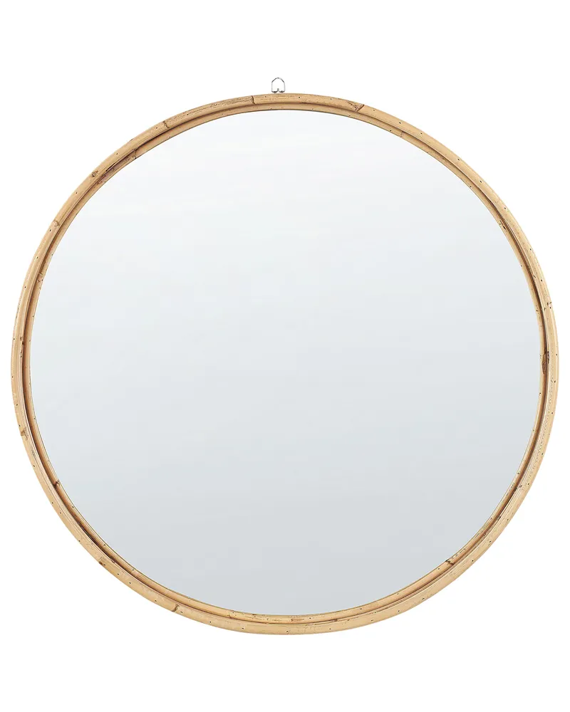 Wall Mirror BARUNG Rattan Natural Bege claro | Pronta Entrega