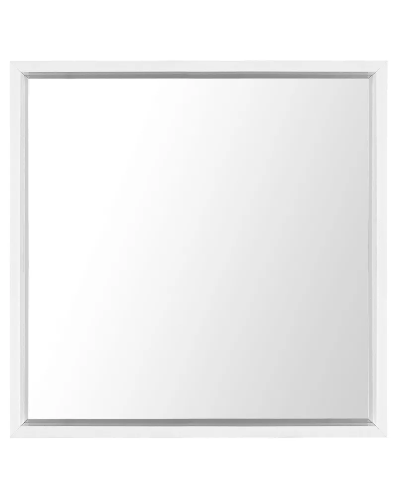 Wall Mirror BRIGNOLES Branco com Moldura de Madeira